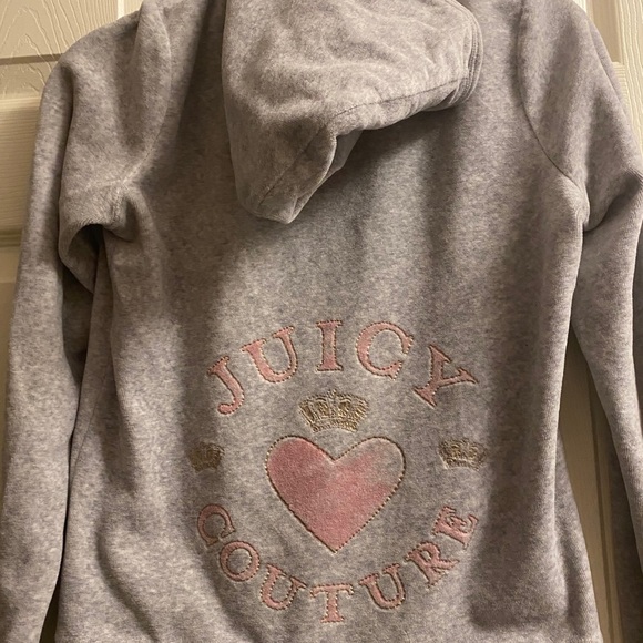 velvet zip up jacket - Picture 2 of 4